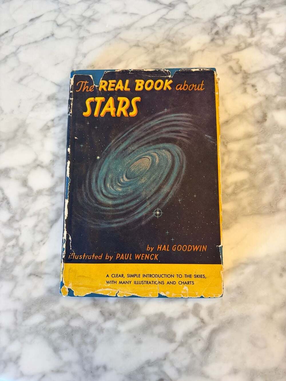 The Real Book About Stars by Hal Goodwin 1951 Garden City Book Club Edition
